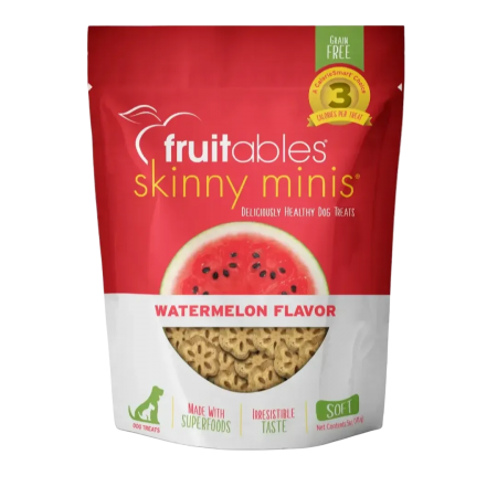 Fruitables Skinny Minis Watermelon Dog Treat 5oz