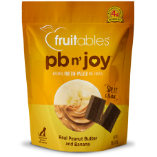 Fruitables PB N' Joy Peanut Butter & Banana Bar Dog Treats 6oz
