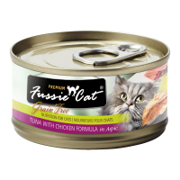 Fussie Cat Black Label Tuna and Chicken 80g Carton (24 Cans)