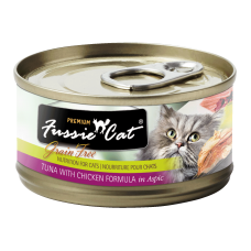 Fussie Cat Black Label Tuna and Chicken 80g