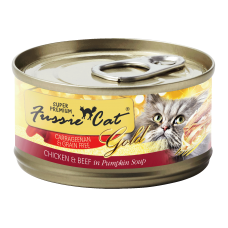 Fussie Cat Gold Label Chicken and Beef 80g