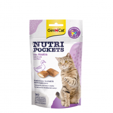 GimCat Snack Nutri Pockets With Duck 60g