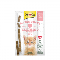 GimCat Sticks Turkey and Calcium for Kittens 3s (10 Packs)