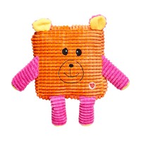 GimDog Plush Toy Cuddly Cubes 30cm Orange