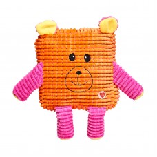 GimDog Plush Toy Cuddly Cubes Orange