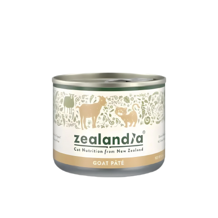 Zealandia Cat Canned Food Wild Goat Pate 185g (6 Cans)