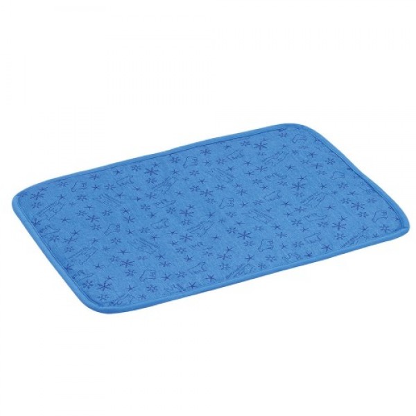 Gonta Club Cool Touch Summer Mat Wide Size Navy Blue