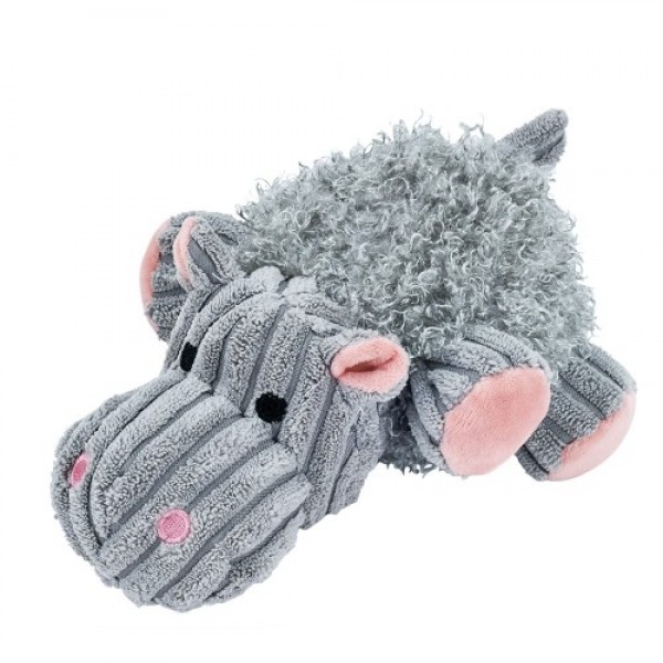 Gonta Club Doggy Toy Stuffed with Warm Feeling Lovable Hippo
