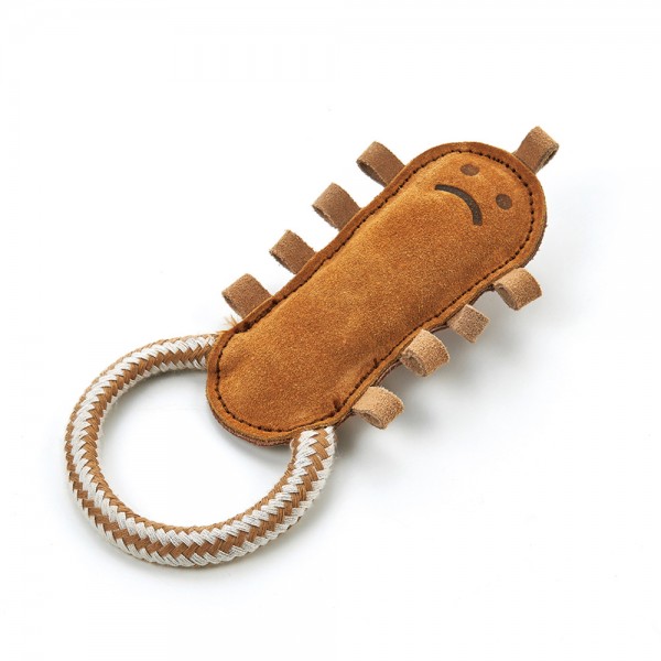 Gonta Club Dog Toys Dental Leather & Rope Stick