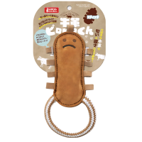 Gonta Club Dog Toys Dental Leather & Rope Stick