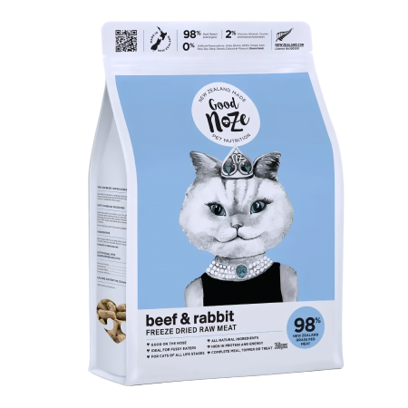 Good Noze Cat Freeze-Dried Beef & Rabbit 350g