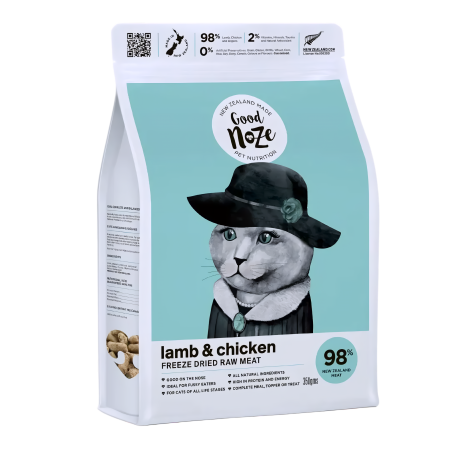 Good Noze Cat Freeze-Dried Lamb & Chicken 350g