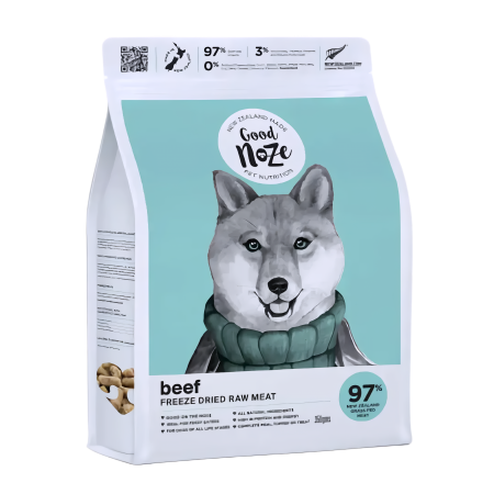 Good Noze Dog Freeze-Dried Beef 350g