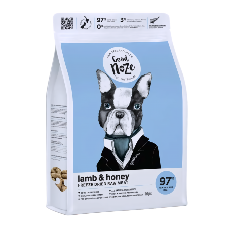 Good Noze Dog Freeze-Dried Lamb & Honey 350g