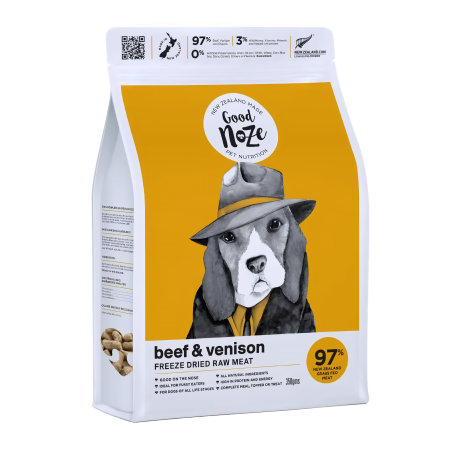 Good Noze Dog Freeze-Dried Beef & Venison 350g