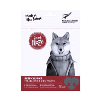 Good Noze Dog Treats Freeze Dried Beef Chunks 60g x2