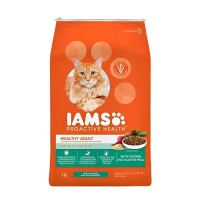 IAMS Cat Food Proactive Health Healthy Adult With Chicken & Salmon Meal 8kg