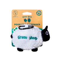 Green Sheep Dog Poop Bags Dispenser (15 pcs) White Green Sheep Dog Poop Bags Dispenser (15 pcs) White