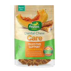 Happi Doggy Dental Chew Care Digestive Support Pumpkin & Mountain Yam Dogs Treats (4 Inch) 150g