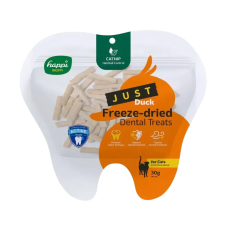Happi Skippi Cat Treats Just Freeze Dried Duck & Catnip 30g Happi Skippi Cat Treats Just Freeze Dried Duck & Catnip 30g