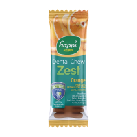 Happi Skippi Dog Dental Chew Zest Orange 4" 25g x10
