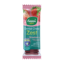Happi Skippi Dog Dental Chew Zest Strawberry 4" 25g