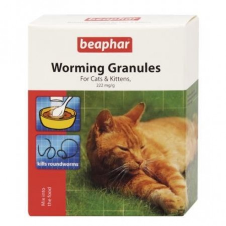 Beaphar Worming Granules For Cat & Kittens 4s