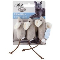 AFP Classic Comfort 3 Blind Mice Cat Toy
