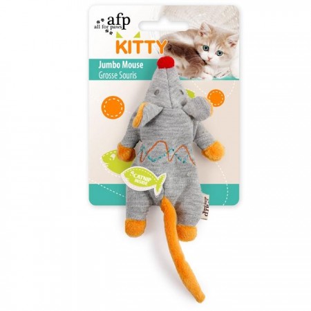 AFP Kitty Jumbo Mouse Cat Toy