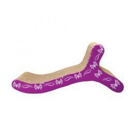 Catit Cat Scratcher with Catnip - Butterfly Chaise