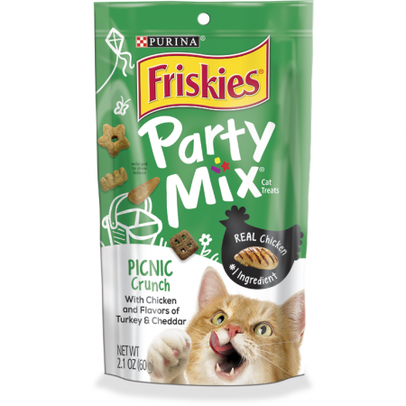 Friskies Party Mix Crunch Picnic 60g Bundle (3 Packs)
