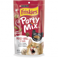 Friskies Party Mix Crunch Mixed Grill 60g Bundle (3 Packs)