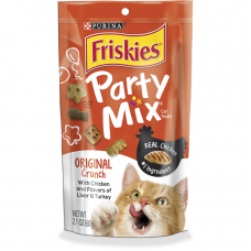 Friskies Party Mix Crunch Original 60g Bundle (3 Packs)
