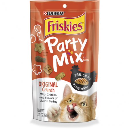 Friskies Party Mix Crunch Original 60g Bundle (3 Packs)