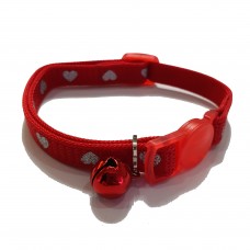 Tarky Safety Collar Red Heart Shape