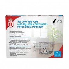 Dogit Two Door Wire Home Crates With Divider Small