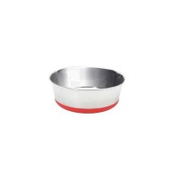 Dogit Design Stainless Steel Dish Silicone Bottom S