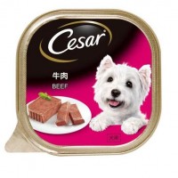 Cesar Dog Wet Food Beef Carton 100g (24 Packs)