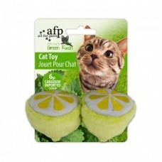 AFP Cat Toy Green Rush Juicy Lemon with Catnip