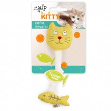 AFP Cat Toy Kitty Cat Fish with Catnip