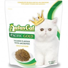 Aatas Cat Adult Catfood Pacific Gold Salmon Flavour With Anchovies Dry Cat Food 1.2kg