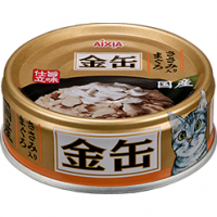 Aixia Kin Can Mini Tuna with Chicken Fillet 70g Carton (24 Cans)