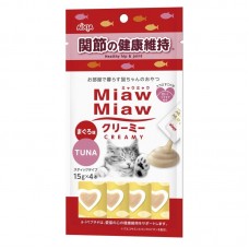 Aixia Miaw Miaw Creamy Tuna (Healthy Hip & Joint) 15g X 4'S (6 Packs)