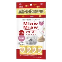 Aixia Miaw Miaw Creamy Tuna (Healthy Skin & Coat) 15g x 4's (5 Packs)