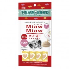 Aixia Miaw Miaw Creamy Tuna (Healthy Urinary Function) 15g x 4's  (5 Packs)
