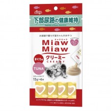 Aixia Miaw Miaw Creamy Tuna (Healthy Urinary Function) 15g x 4's  (6 Packs)