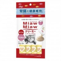 Aixia Miaw Miaw Creamy Tuna  (Kidneys Health) 15g x 4's  (5 Packs)