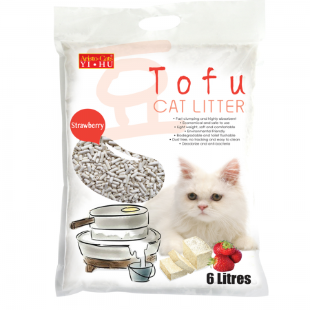 Aristo Cats Litter  Tofu Strawberry 6L