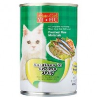 Aristo Cats Fresh Sardines And Shrimp In Jelly 400g carton (24 Cans)