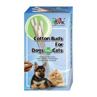 Bark Cotton Buds For Dogs And Cats (M) 50's
